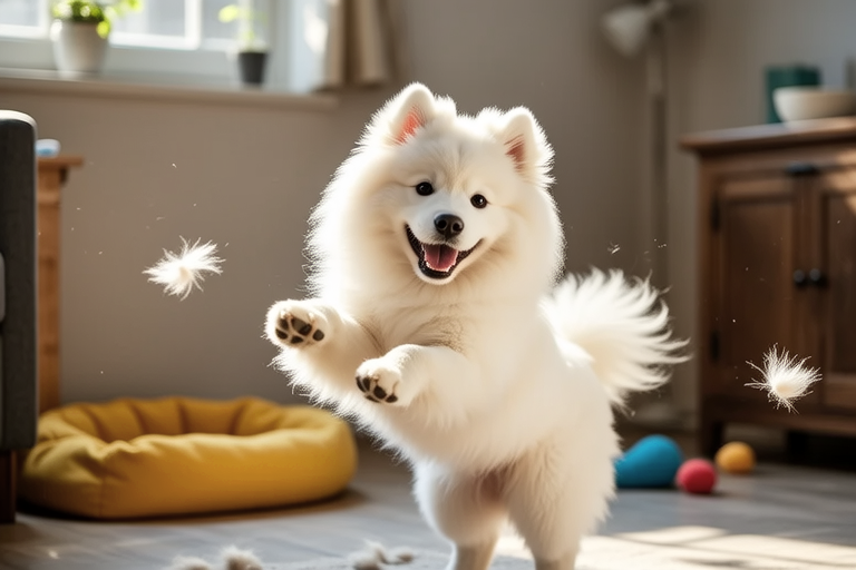 Life with a Samoyed: Joy, Laughter, and a Ton of Shedding