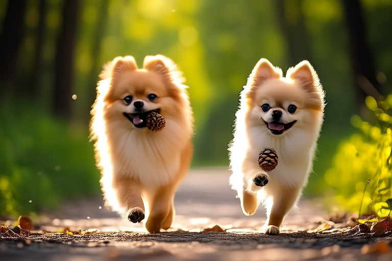 Pomeranians Unleashed: Adventures with the Tiniest Members of Our Pack