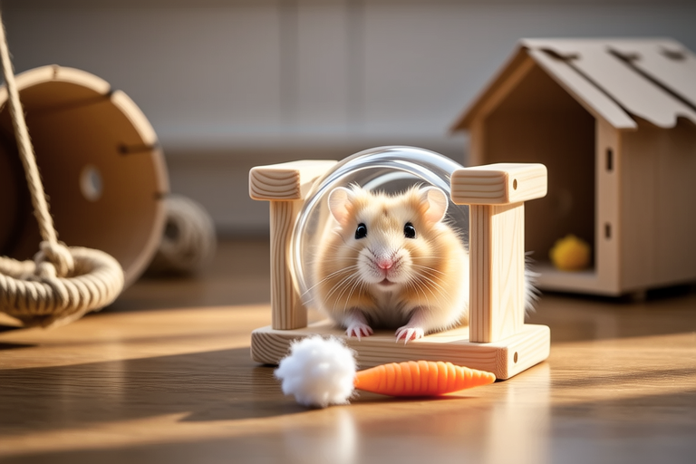DIY Toys and Accessories That Will Keep Your Golden Hamster Happy