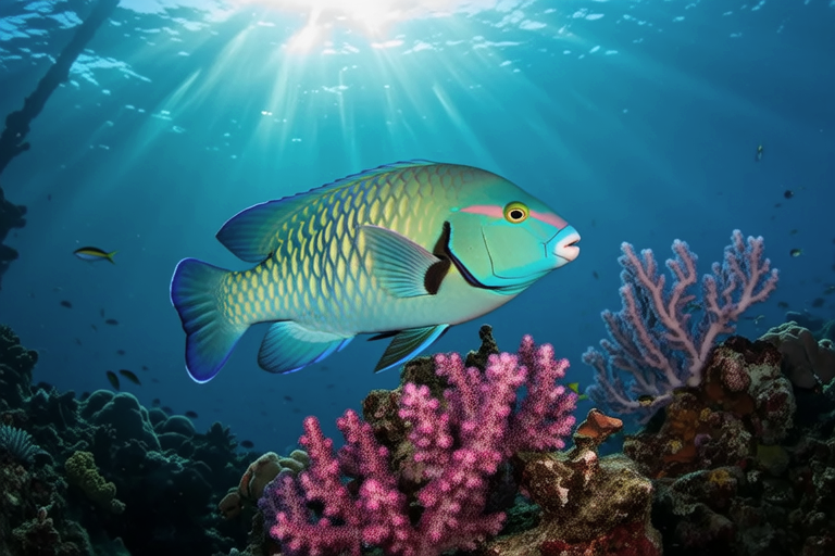 How Parrot Fish Can Brighten Up Any Underwater Habitat